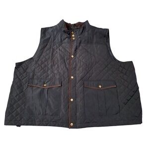 Boulder Creek Mens size 6X Quilted Gorpcore‎ Outdoors Cabincore Casual Prep Vest